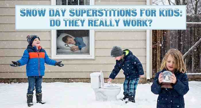 Snow Day Superstitions For Kids