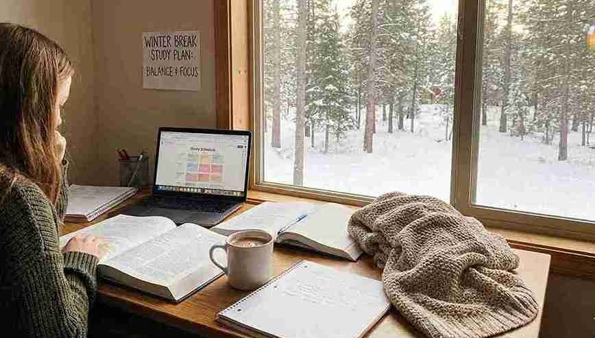 How to study during winter break